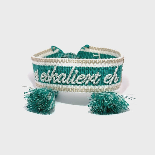 Es eskaliert eh (türkis)